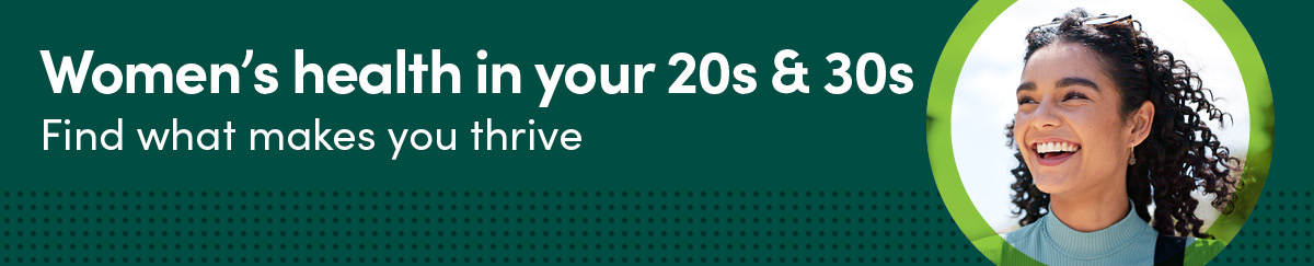 women in your 20s and 30s