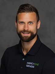Jake Canright, PT, DPT, physical therapist at MercyOne Genesis Division Street Physical Therapy.