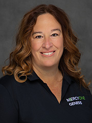 Chris Poston, PT, physical therapist at MercyOne Genesis Division Street Physical Therapy.