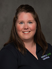 Kelly Wicks at MercyOne Genesis Aledo Physical Therapy.